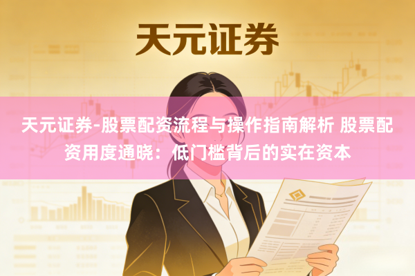 天元证券-股票配资流程与操作指南解析 股票配资用度通晓：低门槛背后的实在资本