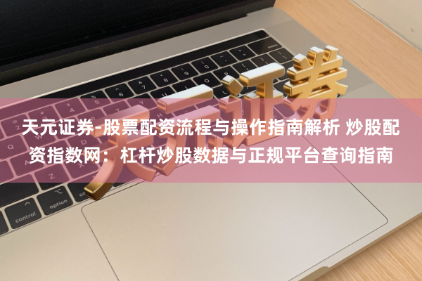 天元证券-股票配资流程与操作指南解析 炒股配资指数网：杠杆炒股数据与正规平台查询指南